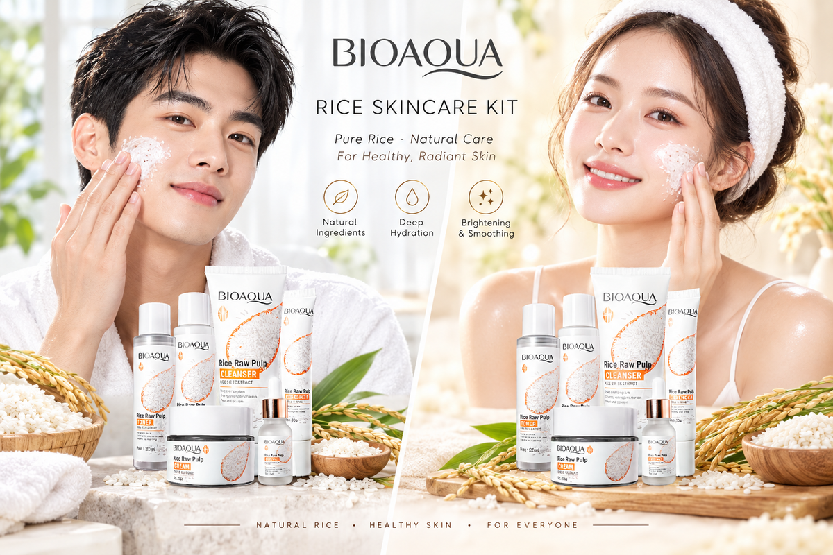 kit de arroz bioaqua x 6 productos