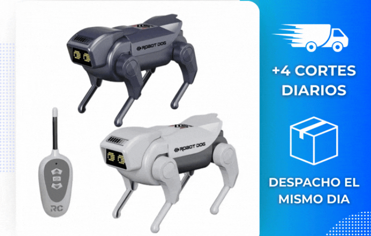 Perro Robot Inteligente con Control Remo