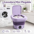 mini Lavadora Plegable Portatil Secadora